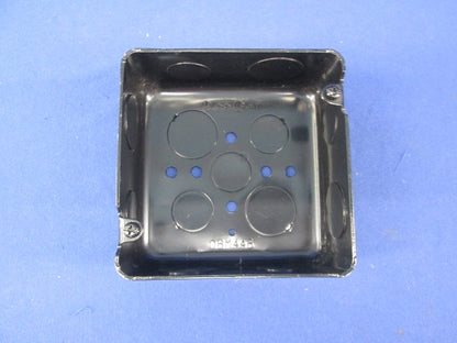 中四角浅型アウトレットボックス(6個入) OBM44B