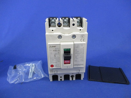 ノーヒューズブレーカ 3P5A 箱違い NF63-SV