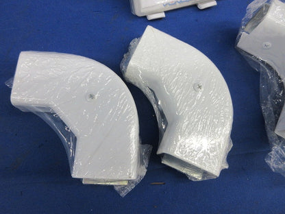 メタルモール付属品B型セット(混在4個入)(ホワイト) M221他