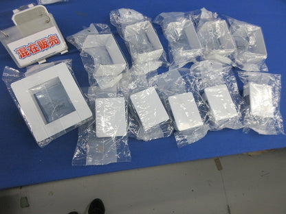 エムケーダクト付属品3号セット(混在11個入)(ホワイト) KMDE32他