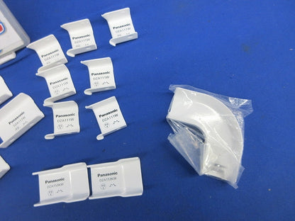 メタルモール付属品A型セット(混在16個入)(ホワイト) DZA128W他