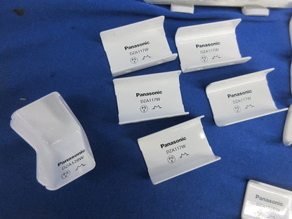 メタルモール付属品A型セット(混在16個入)(ホワイト) DZA128W他