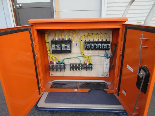 仮設用分電盤(ジャンク品) 型番混在