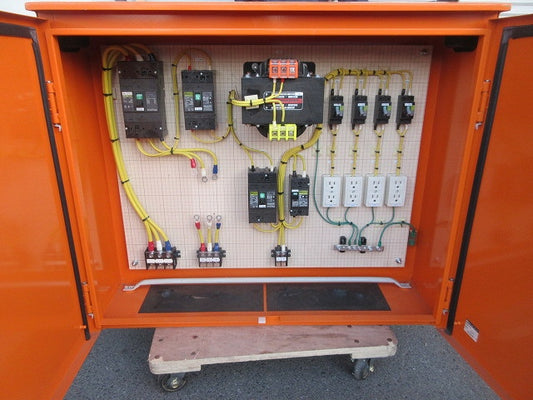 仮設用分電盤(ジャンク品) 型番混在