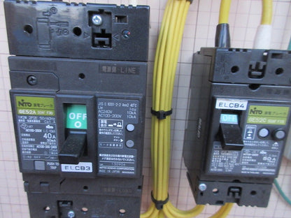 仮設用分電盤(ジャンク品) 型番混在