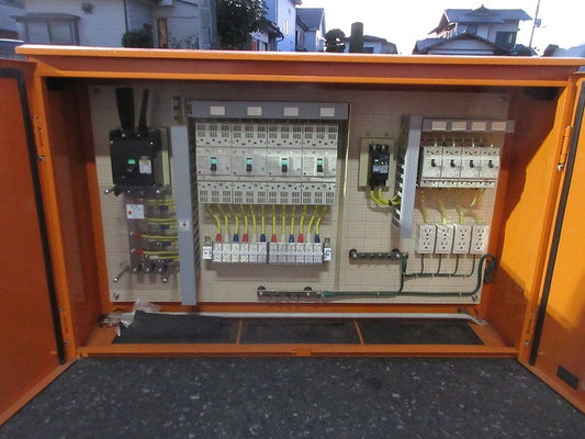 仮設用分電盤(ジャンク品) 型番混在