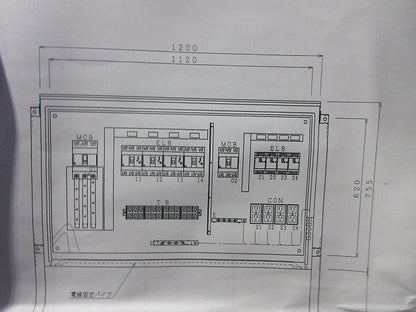仮設用分電盤(ジャンク品) 型番混在
