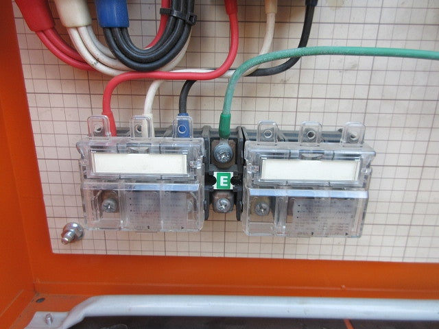 仮設用分電盤(ジャンク品) 型番混在