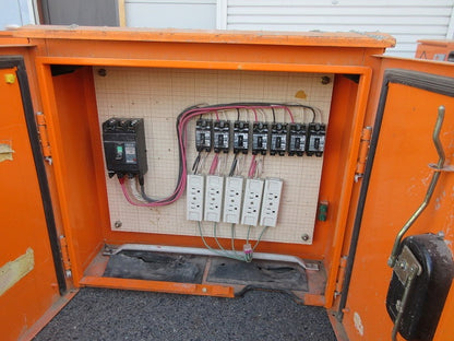 仮設用分電盤(ジャンク品) 型番混在