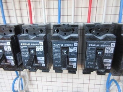 仮設用分電盤(ジャンク品) 型番混在