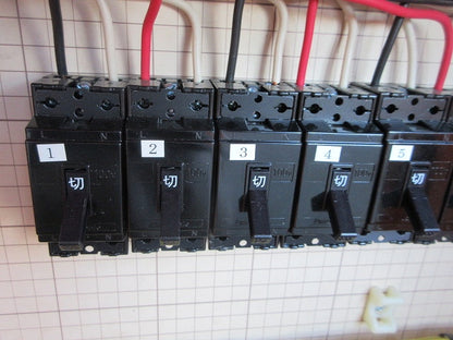 仮設用分電盤(ジャンク品) 型番混在