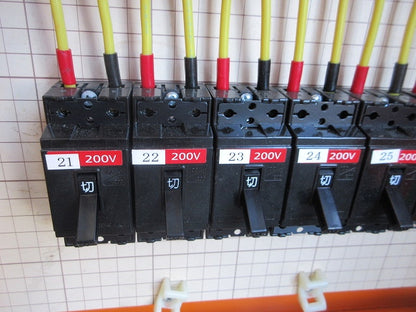 仮設用分電盤(ジャンク品) 型番混在