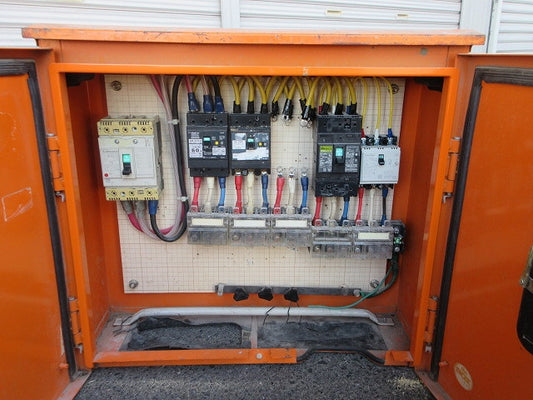 仮設用分電盤(ジャンク品) 型番混在