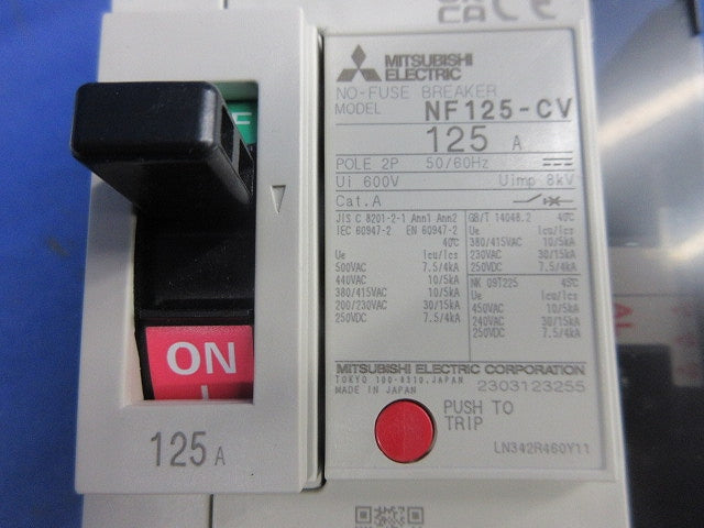 ノーヒュズブレーカ 2P125A NF125-CV