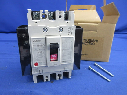 ノーヒューズブレーカ3P20A NF63-CV