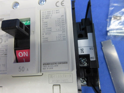 ノーヒューズブレーカ3P50A NF63-CV