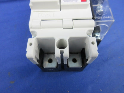 ヒューズフリー遮断器2P15A SXK-60C