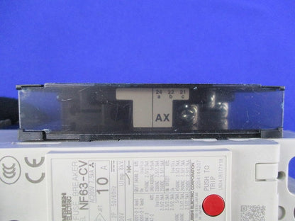ノーヒューズブレーカ2P10A NF63-CV
