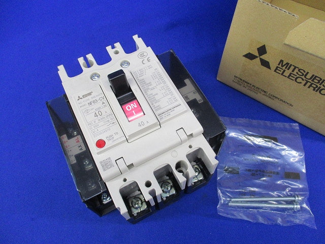 ノーヒューズブレーカ3P40A(汚れ有) NF63-CV