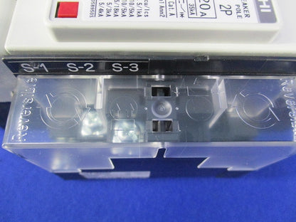 ヒューズフリー遮断器2P20A FXK60-S