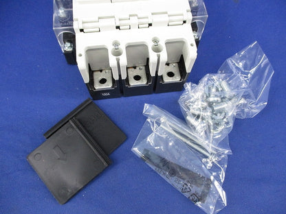 ヒューズフリー遮断器3P100A FXK125-S