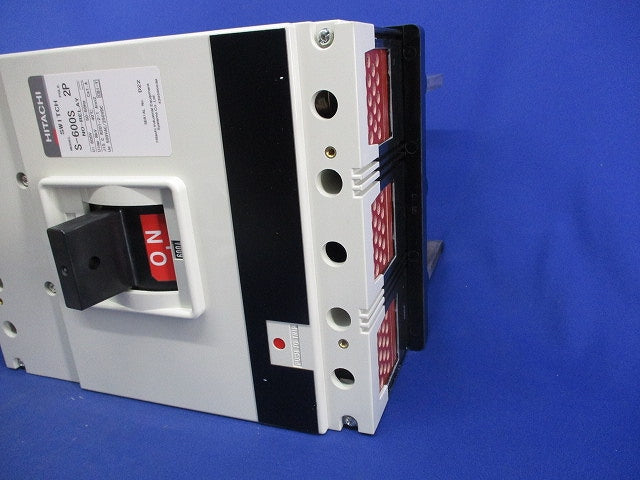 一般用ヒューズフリー遮断器 2P600A(ジャンク品)(サビ有) S-600S