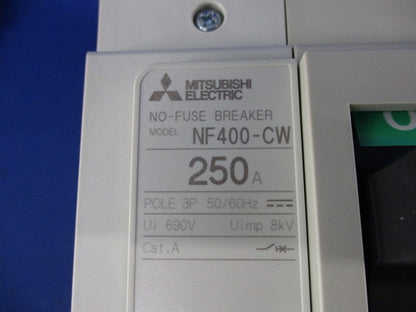 ノーヒューズブレーカ3P250A NF400-CW