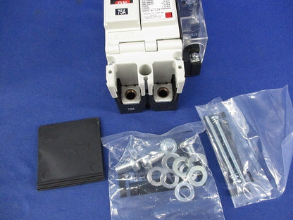 ヒューズフリー遮断器2P75A SXK125-C