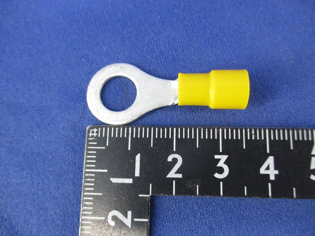 絶縁被覆付圧着端子(100個入)黄 TMEV5.5-8