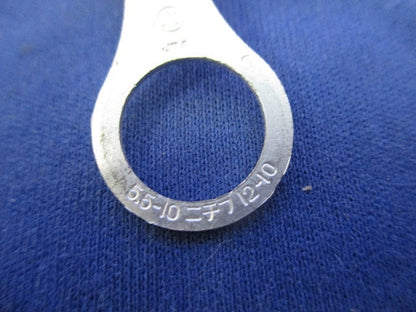 絶縁被覆付圧着端子 100個 黄 TMEV5.5-10