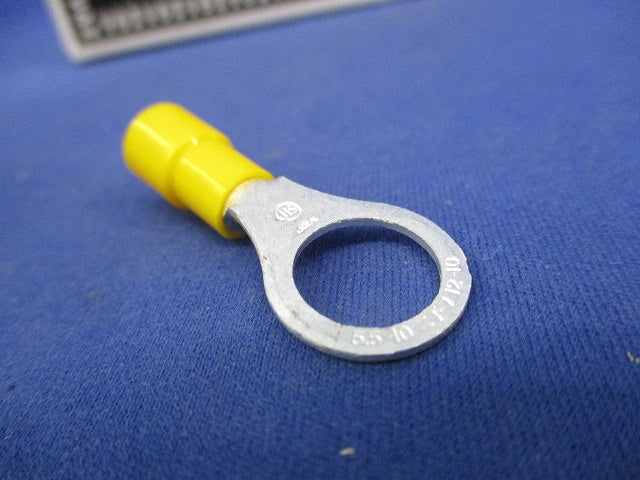 絶縁被覆付圧着端子 100個 黄 TMEV5.5-10