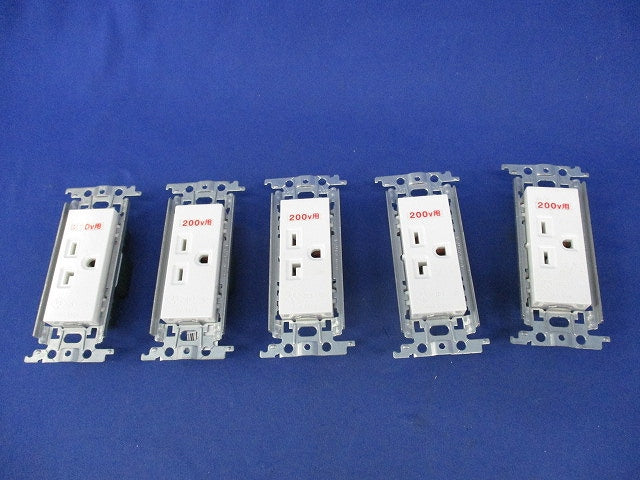 埋込接地コンセント(5個入) WTF11123K