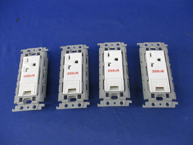 埋込アースターミナル付接地コンセント(4個入) WTF19324WK