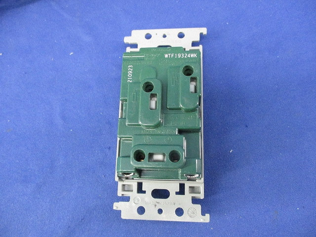 埋込アースターミナル付接地コンセント(4個入) WTF19324WK