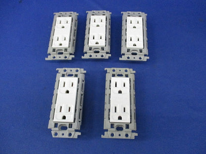 埋込接地ダブルコンセント(5個入) WTF13124WK