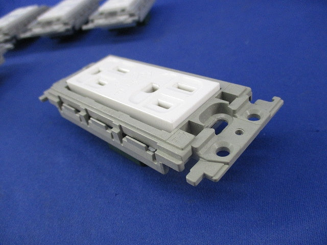 埋込接地ダブルコンセント(5個入) WTF13124WK