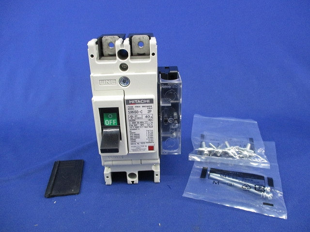 ヒューズフリー遮断器2P40A SXK60-C