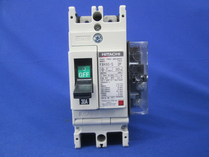 ヒューズフリー遮断器2P50A FXK60-S