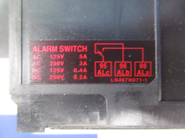 ノーヒューズブレーカー2P150A(アラームスイッチ) NF250-SV