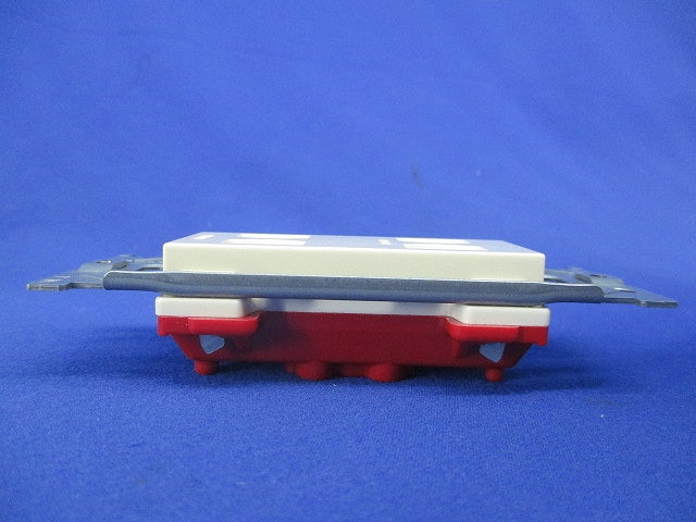 埋込ダブルコンセント(6個入)ホワイト JEC-BN-55