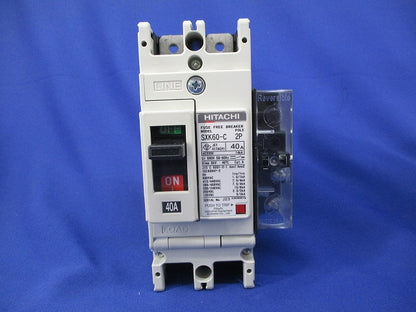 ヒューズフリー遮断器2P40A SXK60-C