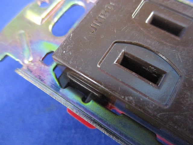 埋込ダブルコンセント(5個入)チョコ JEC-BN-55