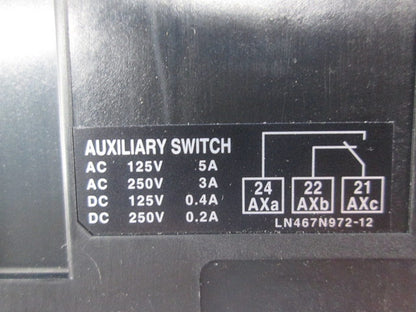 ノーヒューズブレーカ2P20A(アラームスイッチ付) NF32-SV