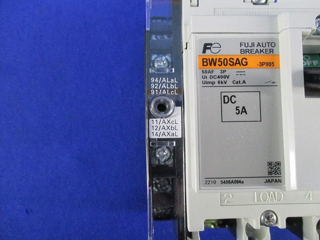 オートブレーカ3P5A BW50SAG-3P005