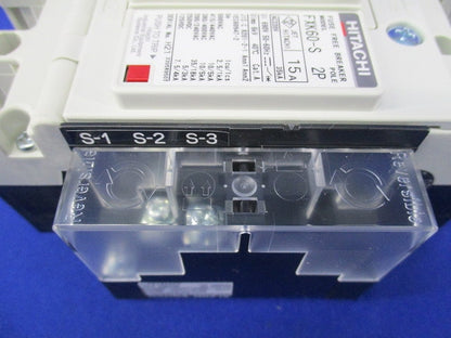 ヒューズフリー遮断器2P15A FXK60-S