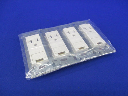 埋込アースターミナル付接地コンセント(4個入) JEC-BN-ITGE