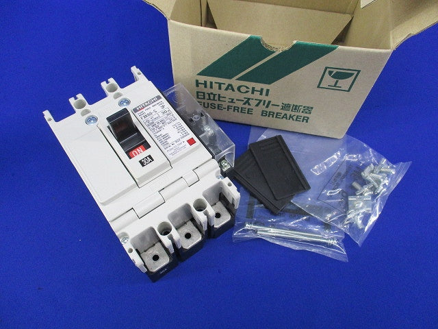 ヒューズフリー遮断器3P30A FXK60-S