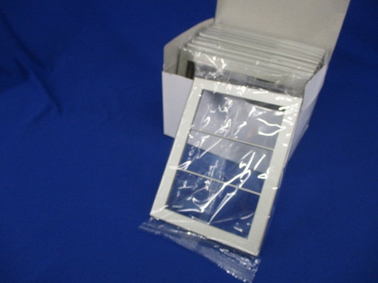 スイッチプレート3連用(10個入)シルバー QWP-3