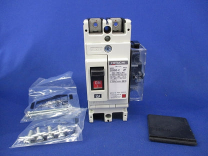 ヒューズフリー遮断器2P50A 箱違い SXK60-C