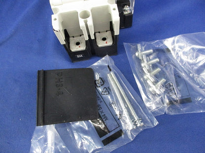 ヒューズフリー遮断器2P50A 箱違い SXK60-C